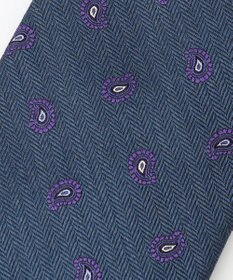 J.PRESS MEN 【J.PRESS SPUN SILK COLLECTION】小紋柄ネクタイ