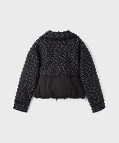 GRACE CONTINENTAL ツイードダウンジャケット