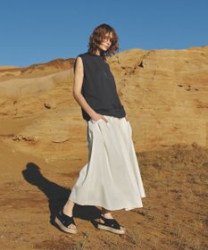 UNFILO スウェットサイドZIPベスト