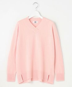 J.PRESS LADIES 【洗える】CASHMERE BLEND Vネック プルオーバーニット