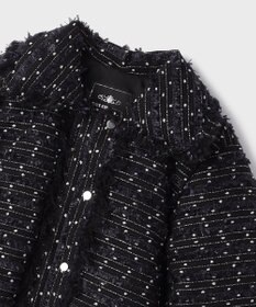 GRACE CONTINENTAL ツイードダウンジャケット