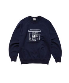 J.PRESS MEN 【AaronChang】【UNISEX】グラフィック スウェットシャツ