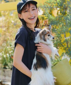 Tiaclasse 【UVケア・接触冷感】”あまラク” アシメプリーツカットソーワンピース