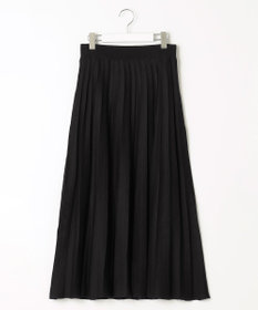 自由区 【セットアップ対応・洗える】ヴィスコースシアーニット スカート