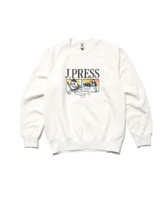 J.PRESS MEN 【AaronChang】【UNISEX】グラフィック スウェットシャツ