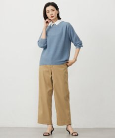 J.PRESS LADIES パールボタン デコカラー 付け襟