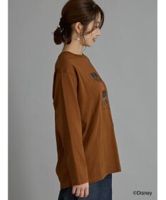 Te chichi 【Disney】ミッキー/配色ロゴロンT