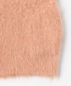 UNFILO 【洗える】アルパカシャギー カーディガン