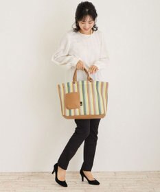 ROOTOTE 1165【手洗い可能】SC.ミディアム.ウエッファ.ストライプ-A