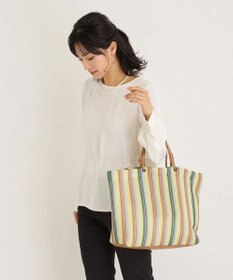 ROOTOTE 1165【手洗い可能】SC.ミディアム.ウエッファ.ストライプ-A