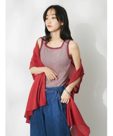 CRAFT STANDARD BOUTIQUE レトロ柄前後２ＷＡＹタンクトップ