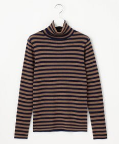 23区 【Oggi1月号/CLASSY.11月号掲載】ウーステッドウール リブタートルネック ニット