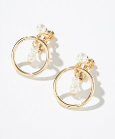 組曲 サークルパールイヤリング