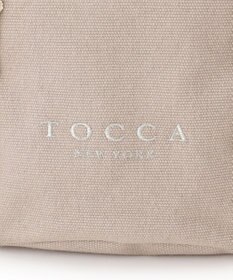 TOCCA 【八木アリサさん着用】TRILL TRIM CANVASTOTE キャンバストートバッグ