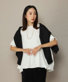 OP／FILA 【Ocean Pacific】らくティブ｜ティアード袖フレアカットソー