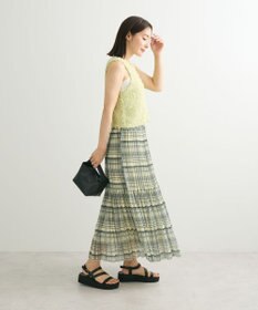 Green Parks ・ｓｗｉｎｇ　ｂｙ　２ｗａｙチュールヤーンベスト