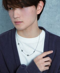 WEGO Mモチーフチェーンネックレス