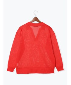 Te chichi メッシュスキッパーポロニット