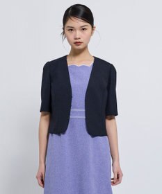 TOCCA 【松木育未さん着用】BRIGHT BREEZE 半袖ショートジャケット