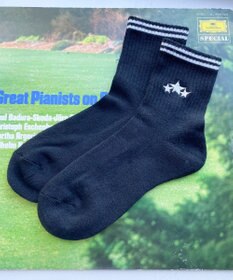 WEGO 底パイルスターラインソックス（14㎝丈）