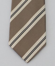 GOTAIRIKU  GOTAIRIKU別注【日本製】シルク ネクタイ_レジメンタル柄