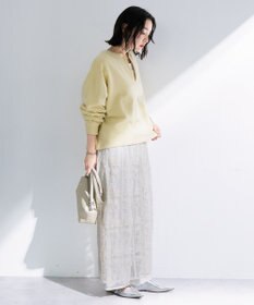 Green Parks ＳＥＴ２点　深Ｖネック裏毛＋プルオーバー