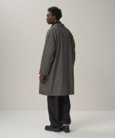 ATON LINEN WOOL TWILL | バルマカーンコート - UNISEX