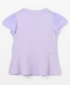 組曲 KIDS 【110-140㎝】 フラワーコサージュTシャツ
