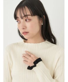 earth music&ecology 配色フリルニットプルオーバー