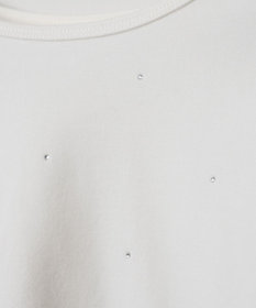 WEGO ラインストーンドットロンT