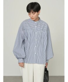 AMERICAN HOLIC イージーケア切替タックワイドシャツ