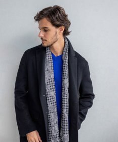 JOSEPH HOMME シルクカシミヤ　バッチワークストール