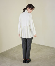 #Newans 【洗える】ペプラムデザインワイドシルエットプルオーバー