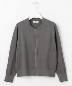 J.PRESS LADIES 【洗える】ラメニット ブルゾン