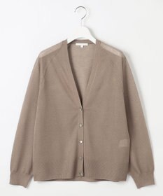 自由区 【洗える】ブライトシアー カーディガン