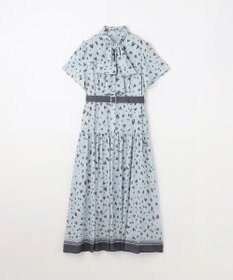 GRACE CONTINENTAL ハートレオパードプリントワンピース