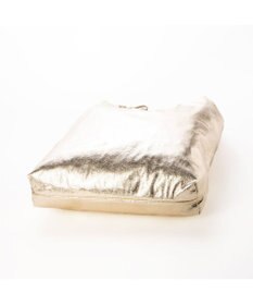 UNBILLION カシュカシュ cachecache / メタリックシャーリングポケッタブルトート