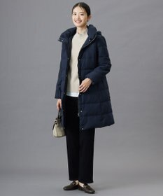 J.PRESS LADIES S 【洗える】裏起毛ストレッチ デニム パンツ