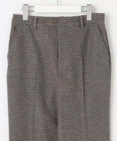 J.PRESS LADIES S 【洗える】チェルビック チェック テーパード パンツ