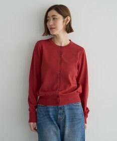 YECCA VECCA 【UVカット】クルーネックカーディガン