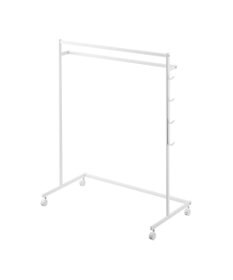 tower 収納力アップハンガーラック タワー 2段 ホワイト