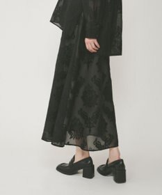 GRACE CONTINENTAL オーナメントロングスカート