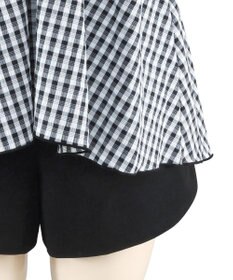 San-ai Resort（三愛水着楽園） 【WEB限定】ペプラムチェック3点セット【Beach Queen（ビーチクイーン）】