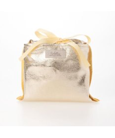 UNBILLION カシュカシュ cachecache / メタリックシャーリングポケッタブルトート