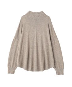 YECCA VECCA 裾ラメMIXラウンドヘムニット