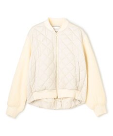 BEIGE， 【GISELe 10月号掲載】DOVER / 異素材ウールキルティングブルゾン