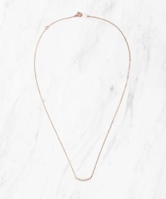 TOCCA 【WEB限定】FRILL DIAMOND NECKLACE K10 ダイヤモンド ネックレス