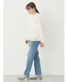 earth music&ecology マジョリカプリーツブラウス