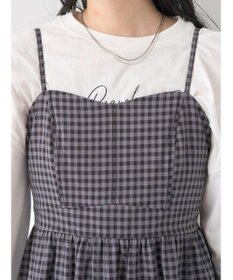 earth music&ecology ビスチェ風キャミドレ