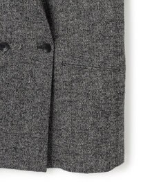 23区 ヘリンボーンループツイード ジャケット